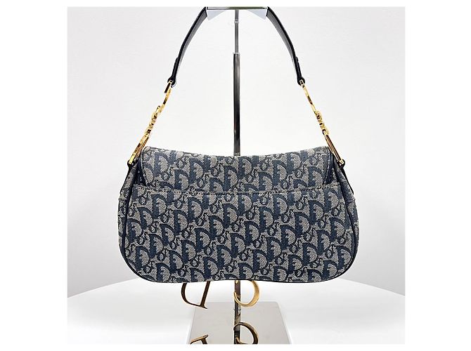 Dior Borsa a tracolla Oblique Double Saddle - vista 7