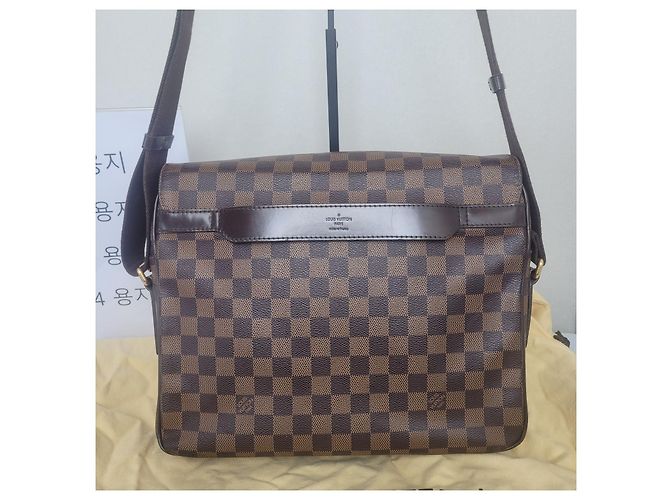 Louis Vuitton Borsa a tracolla Damier Shell MM - vista 4