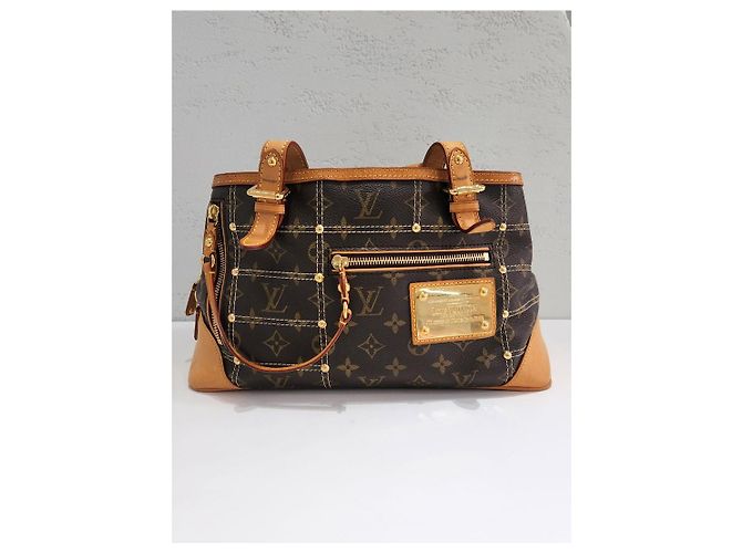 Louis Vuitton Borsa Boston Monogram Reverting Stud - vista 3
