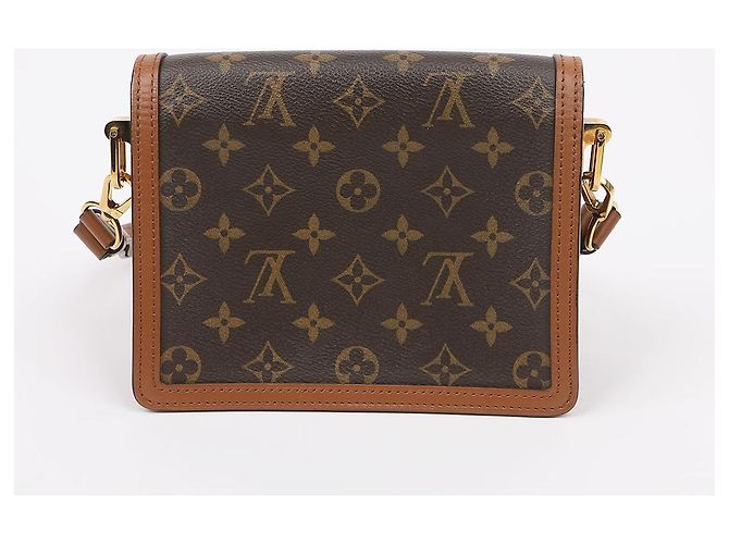 Louis Vuitton Borsa Dauphine Mini Monogram Reverse Canvas - vista 4