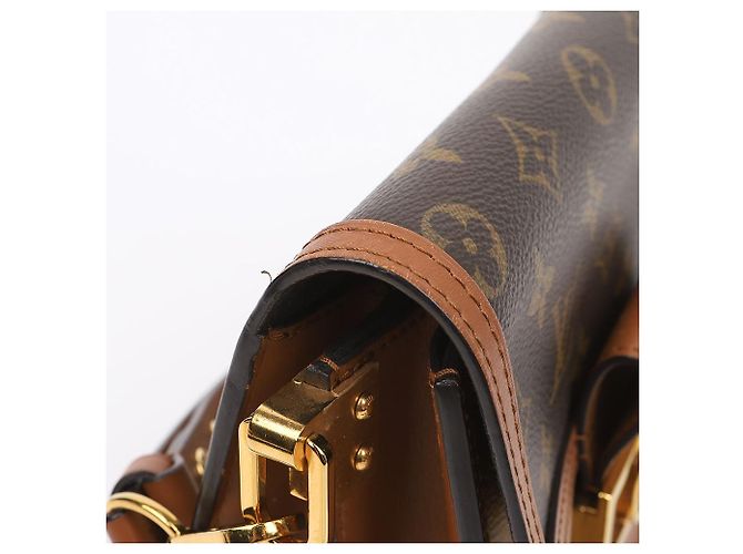 Louis Vuitton Borsa Dauphine Mini Monogram Reverse Canvas - vista 7
