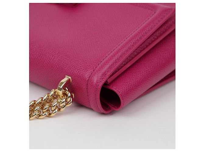 Salvatore Ferragamo Borsa a tracolla Genie Medium Chain - vista 12