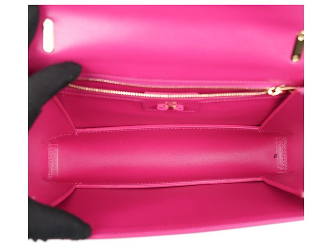 Salvatore Ferragamo Borsa a tracolla Genie Medium Chain - vista 16