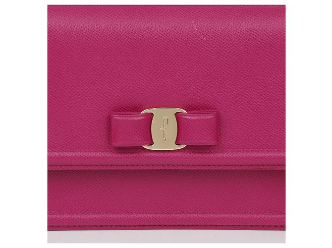Salvatore Ferragamo Borsa a tracolla Genie Medium Chain - vista 3
