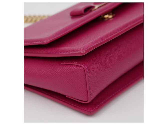 Salvatore Ferragamo Borsa a tracolla Genie Medium Chain - vista 7