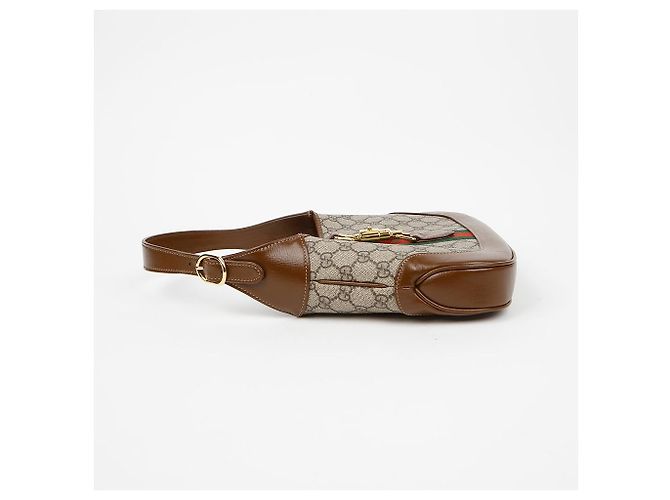 Gucci Borsa a tracolla Jackie GG Small Hobo - vista 5