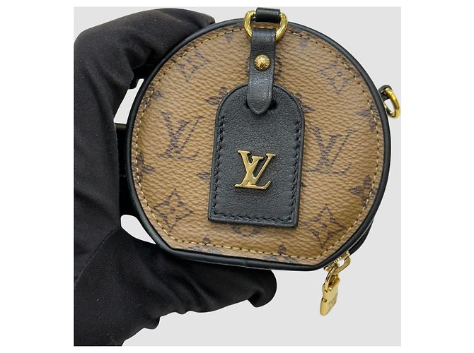 Dior Borsa a tracolla Reverse Monogram Petit Boite Chapeau con catena - vista 8