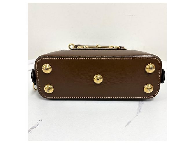 Gucci Borsa Tote Mini con Morso e Manico Superiore, Borsa a Tracolla - vista 11