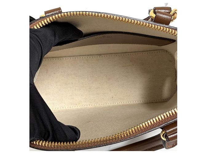 Gucci Borsa Tote Mini con Morso e Manico Superiore, Borsa a Tracolla - vista 12