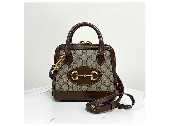 Gucci Borsa Tote Mini con Morso e Manico Superiore, Borsa a Tracolla - vista 4