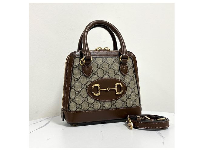 Gucci Borsa Tote Mini con Morso e Manico Superiore, Borsa a Tracolla - vista 5