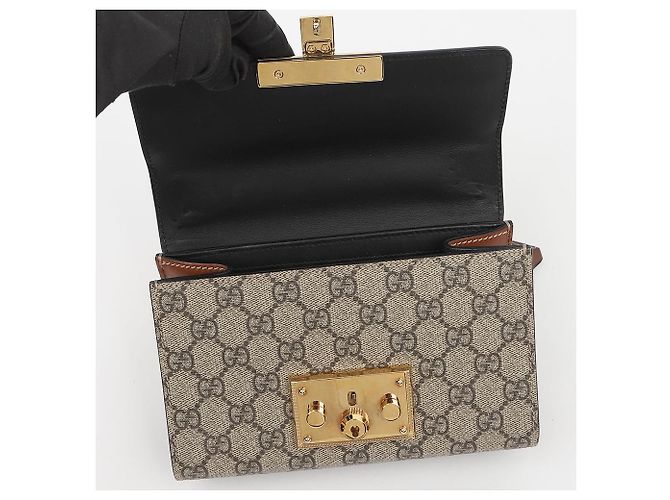 Gucci Borsa a tracolla GG Padlock - vista 9
