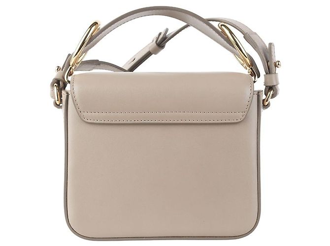 Chloé Mini Borsa a Tracolla Dorata - vista 3