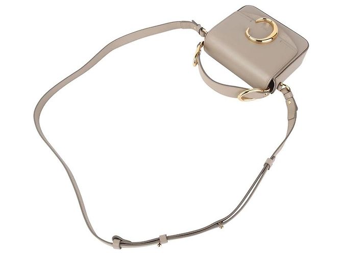 Chloé Mini Borsa a Tracolla Dorata - vista 4