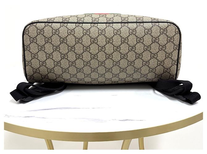 Gucci Zaino Supreme Web Stripe - vista 10