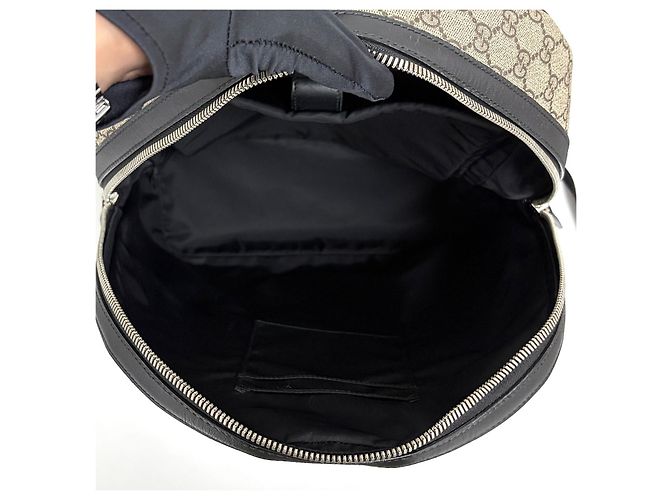 Gucci Zaino Supreme Web Stripe - vista 13