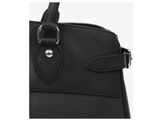 Louis Vuitton Borsa Tote Passy in pelle Epi Nero - vista 13