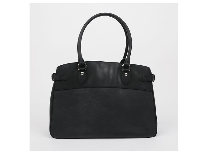 Louis Vuitton Borsa Tote Passy in pelle Epi Nero - vista 2