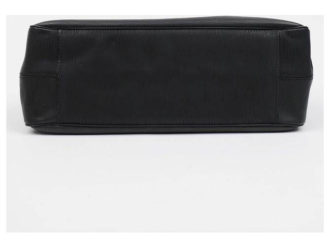 Louis Vuitton Borsa Tote Passy in pelle Epi Nero - vista 21