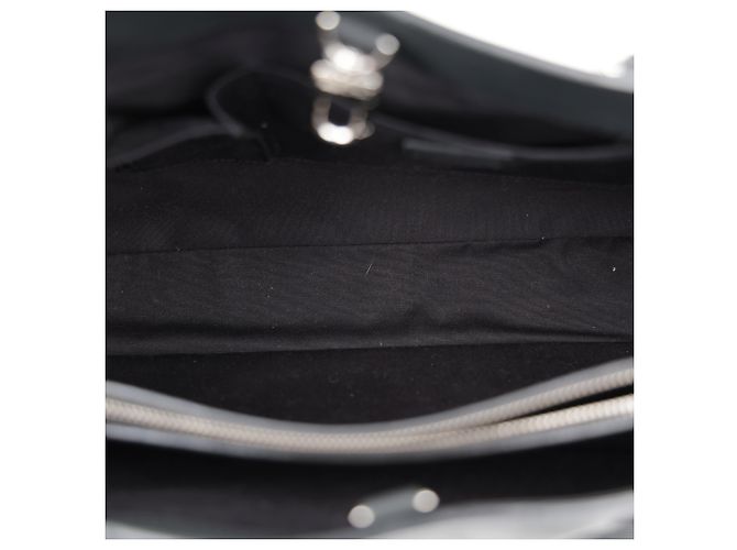 Louis Vuitton Borsa Tote Passy in pelle Epi Nero - vista 27