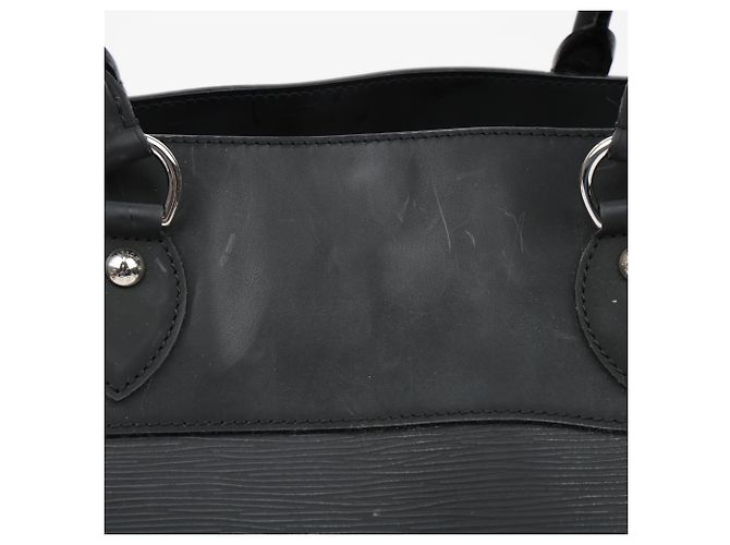 Louis Vuitton Borsa Tote Passy in pelle Epi Nero - vista 5
