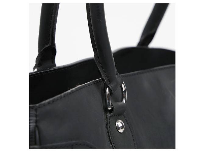 Louis Vuitton Borsa Tote Passy in pelle Epi Nero - vista 8