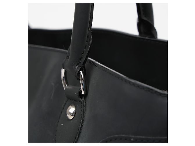 Louis Vuitton Borsa Tote Passy in pelle Epi Nero - vista 9