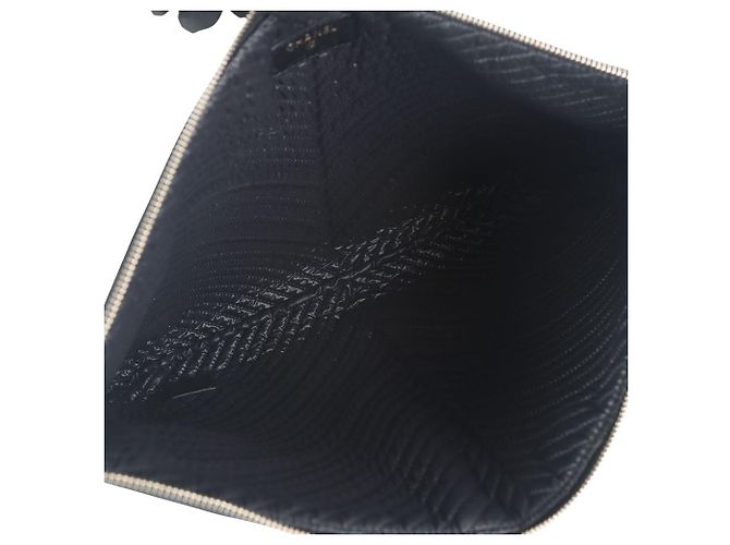 Chanel Clutch Chevron Gold Boy Large - vista 7