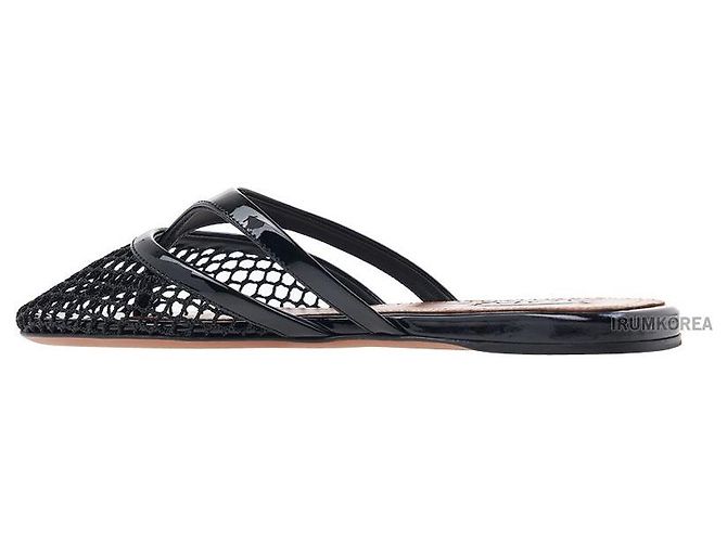 Alaïa Sandali con dettaglio in mesh da donna - vista 3