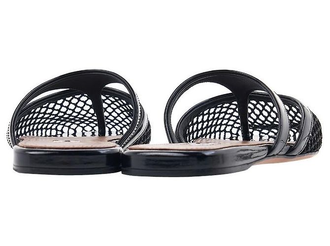 Alaïa Sandali con dettaglio in mesh da donna - vista 4