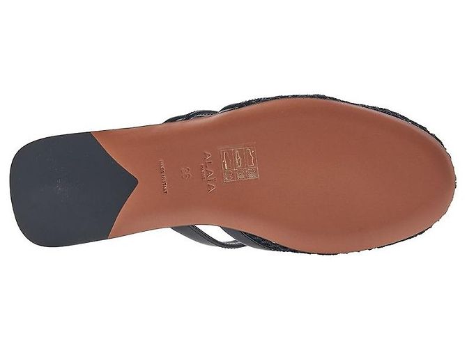 Alaïa Sandali con dettaglio in mesh da donna - vista 5