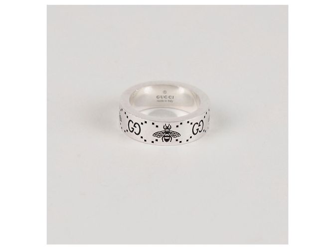 Gucci Doppelring Nicht Graviert Silver - Ansicht 2