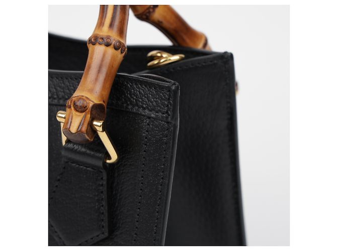 Gucci Borsa a Tracolla Diana Bamboo Mini Tote - vista 15