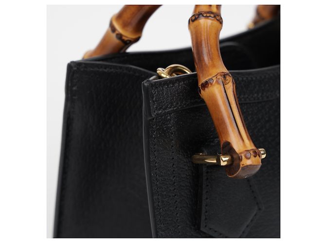 Gucci Borsa a Tracolla Diana Bamboo Mini Tote - vista 16