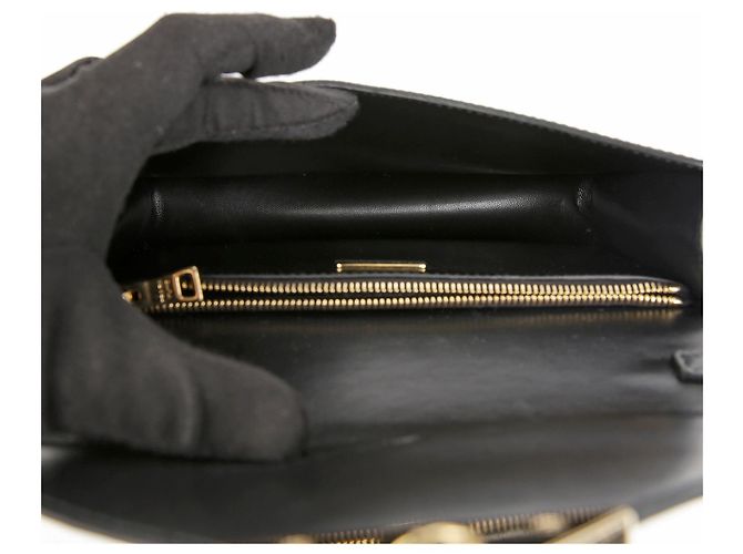 Prada Borsa a tracolla e spalla con logo Triangle e catena - vista 11