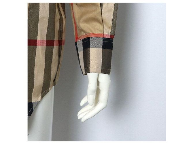 Burberry Vintage Karoshemd aus Baumwolle für Damen - Ansicht 3