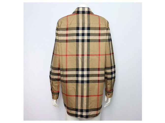 Burberry Vintage Karoshemd aus Baumwolle für Damen - Ansicht 4