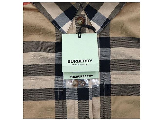 Burberry Vintage Karoshemd aus Baumwolle für Damen - Ansicht 6