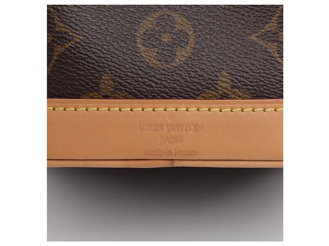 Louis Vuitton Borsa secchiello Nano Noe Monogram Canvas - vista 12