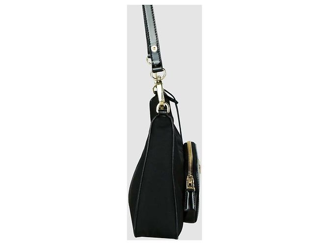 Prada Borsa a tracolla e spalla in nylon spazzolato - vista 2