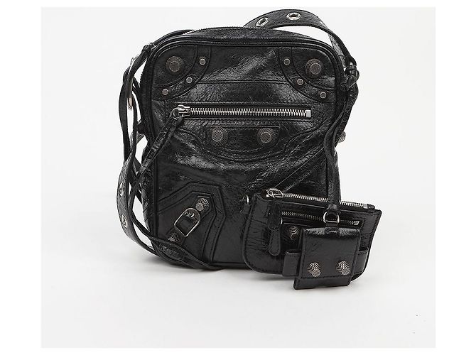 Balenciaga Borsa a tracolla nera - vista 2