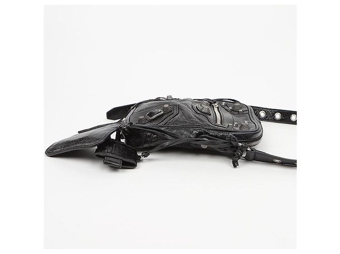 Balenciaga Borsa a tracolla nera - vista 4