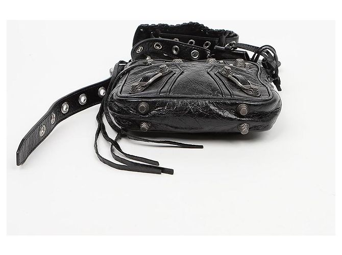 Balenciaga Borsa a tracolla nera - vista 5