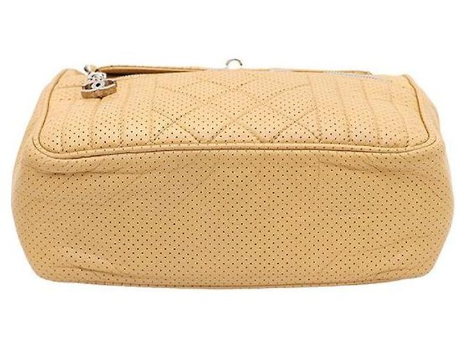 Chanel Borsa a tracolla gialla multi-tasche - vista 8
