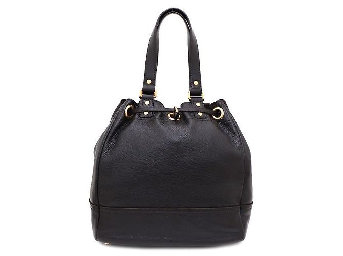 Autre Marque Borsa Tote in pelle marrone - vista 3