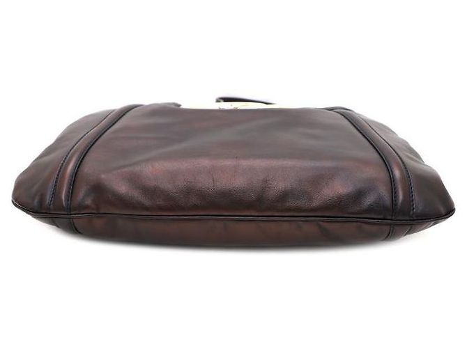 Gucci Borsa a tracolla hobo in pelle GG Interlocking - vista 7