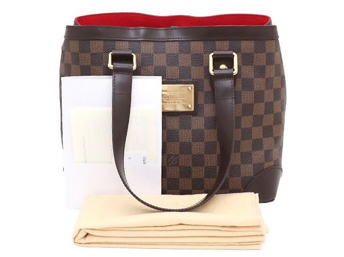 Louis Vuitton Borsa Tote Hampstead PM in canvas Damier Ebene - vista 9