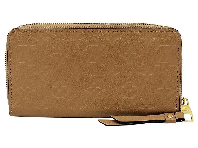 Louis Vuitton Cartera Larga Zippy Empreinte Beige - vista 2
