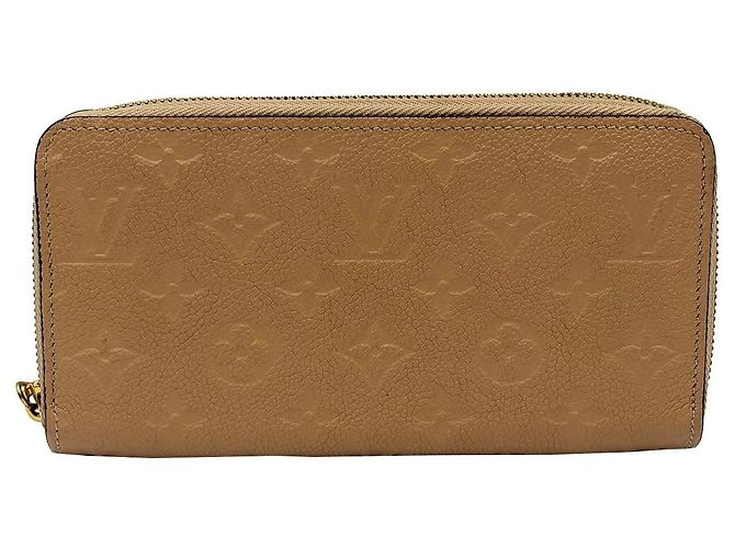 Louis Vuitton Cartera Larga Zippy Empreinte Beige - vista 4