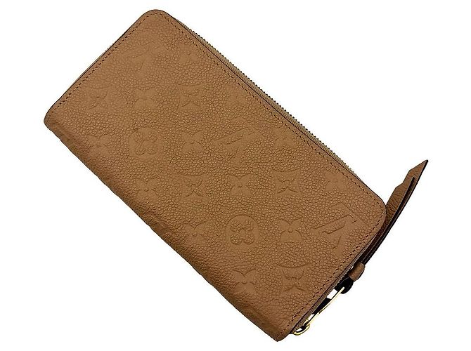 Louis Vuitton Cartera Larga Zippy Empreinte Beige - vista 5
